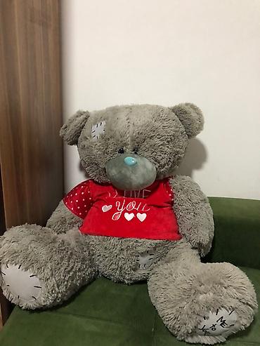 Oyuncaqlar: Məhsul: Böyük ölçülü plyuş oyuncaq ayı və plyuş kostyumlu ayıcıq - — 1