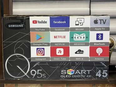 смарт тв: 📺 Телевизор Samsung Q95s 45” SMART QLED UHD 4K Продаётся современный