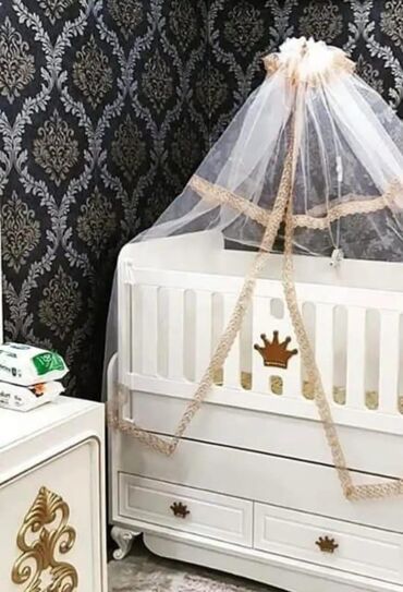 Детские и подростковые гарнитуры: Bebeko firmanin besiyi ortopedik matrasla 120 azn sade matrasla 100