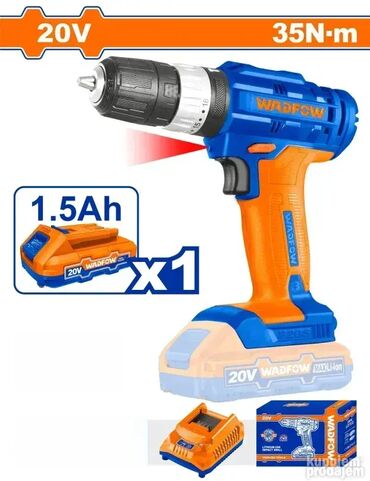 prodaja aku busilica: Aku bu�ilica WADFOW WCDP521 Napon: 20V�Brzina bez optere?enja