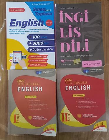 məktəb kitabları: Ikinci əl dərsliklər,test topluları satılır.Qiyməti 3-4azn .Elmlər — 1