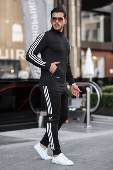 tech fleece muski: Adidas muška trenerka komplet mokra likra Novo Mokra likra Veličine m