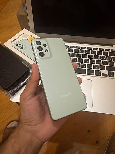 samsung a73 5g: Samsung Galaxy A73 5G, rəng - Yaşıl, Barmaq izi — 6