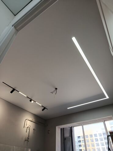 Потолочные работы: Монтаж потолков, Монтаж потолочных плинтусов | Многоуровневый | Багет Больше 6 лет опыта — 18