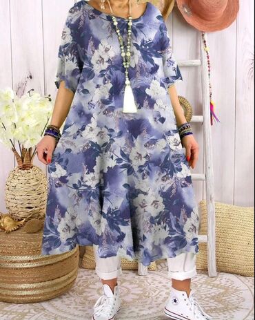 Haljine: Za punije dame 1800din na lalafo.rs — 3 Haljine: Za punije dame 1800din — 3