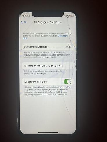 iphone oguz: IPhone X, 64 GB, Ağ, Face ID — 2
