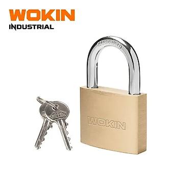 w202 qapi: WOKIN 660160 Sənaye Tipli Pirinç Asma Kilid – 60 mm WOKIN-in — 1