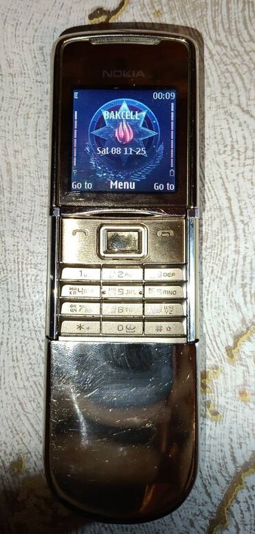 Nokia: Nokia 8 Sirocco, rəng - Qızılı, Düyməli — 9