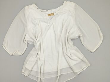 białe bluzki krótka: Блуза жіноча, Canda, 9XL, стан - Хороший