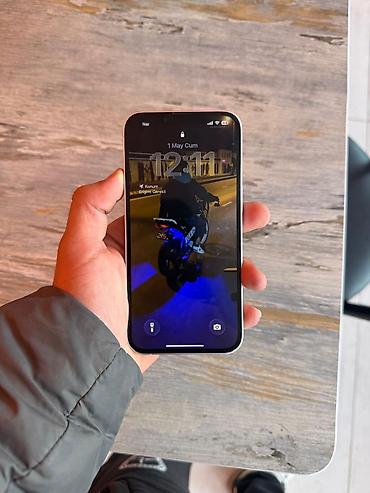 iphone ipad: IPhone 14, 128 GB, Gümüşü, Simsiz şarj — 1