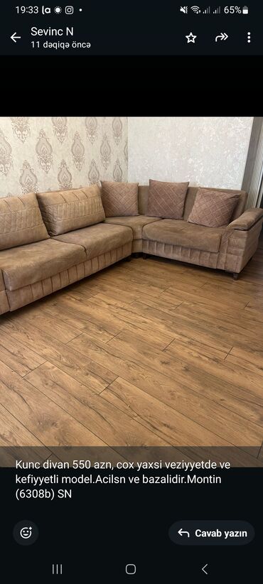 tek divan modelleri: Künc divan