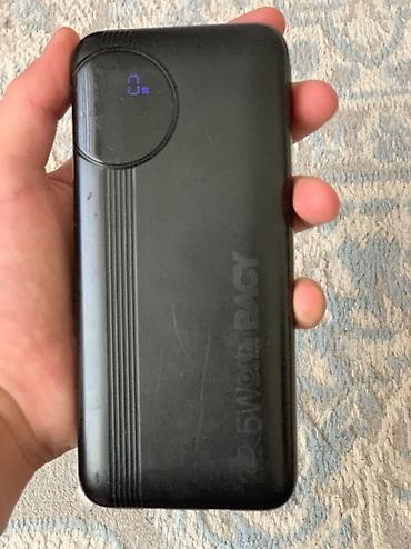 Внешний аккумулятор (power bank) с встроенными кабелями - Емкость: 25