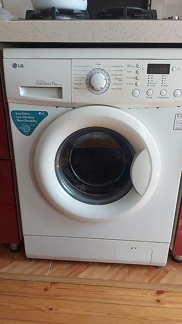 Məişət texnikası: LG paltaryuyan maşın – Inverter Direct Drive, 7 kq yükləmə — 1