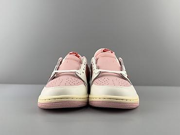 jordan 1: Məhsul: Nike x Cactus Jack Air Jordan 1 Low – çəhrayı/ağ/qırmızı rəng — 8