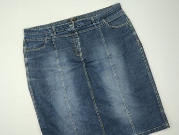 spódnice jeansowe dla puszystych: XLNT, Spódnica damska, rozmiar 5XL