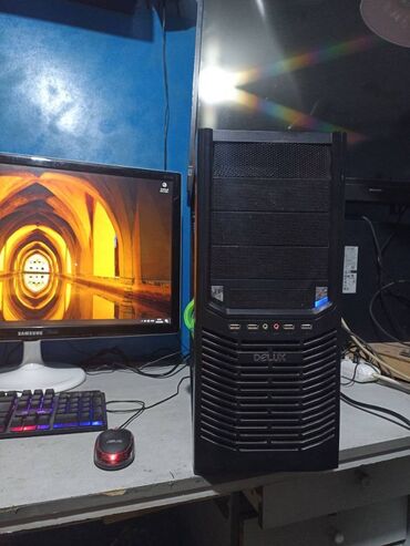 Настольные ПК и рабочие станции: Компьютер, ядер - 4, ОЗУ 16 ГБ, Игровой, Б/у, Intel Core i5, AMD Radeon RX 580, SSD — 3