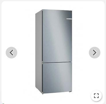 Soyuducular: Yeni 2 qapılı Bosch Soyuducu Satılır, rəng - Boz, Təkərli — 1