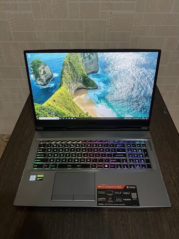 планшет продажа: Ноутбук, MSI, 16 ГБ ОЗУ, Intel Core i7, 17.3 ", Б/у, Игровой, память SSD