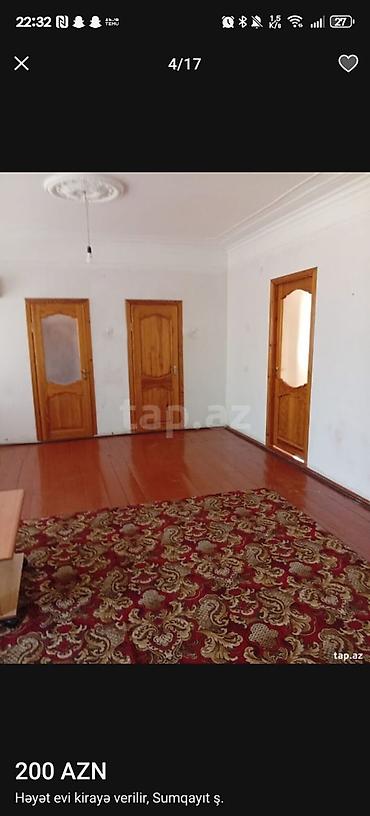 Uzunmüddətli kirayə evlər: 100 kv. m, 3 otaqlı, Qaz — 1