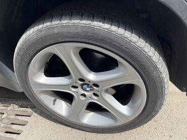 диски разноширокие на бмв х6: Дөңгөлөктөр монтажда 275 / 40 / R 20, Жай, Колдонулган, Комплект, тешиктери - 5