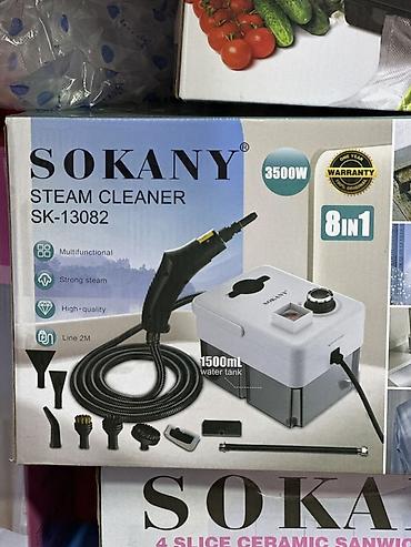 Пароочиститель SOKANY SK-13082 (8 в 1) - Мощность: 3500 Вт -