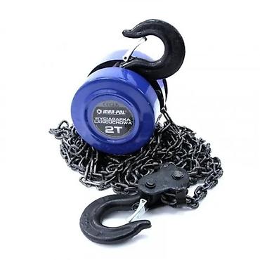 metbex krantlari: Makute MKCB10023 Mexaniki Zəncirli Tal – 2 Ton (2000 kq), 3 m Ağır — 1