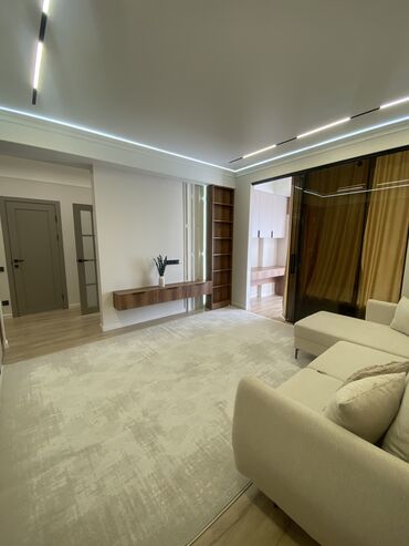 квартира на ночь город ош: 3 комнаты, 70 м², Элитка, 9 этаж, Евроремонт