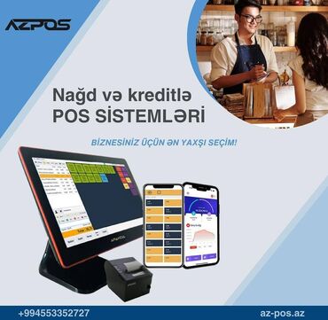 magaza vitrinleri: Azpos mağaza, restoran, satış sistemləri