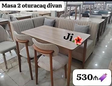 cay evi divanlari: Yeni, Künc divan, Mətbəx üçün, Açılmayan — 1