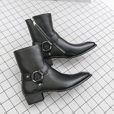 Мужские ботинки, 45, Zara, Новый, цвет - Черный, Самовывоз