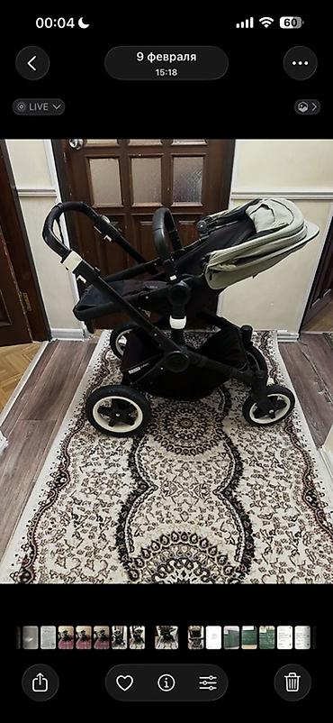 коляска bugaboo: Коляска-прогулка с поворотным сиденьем и большим капюшоном,голландская — 2