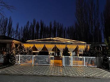 Иссык-Куль 2026: Коттедж, Коттедж 84А ЦО Радуга West, Кош-Кол, Детская площадка, Парковка, стоянка, Охраняемая территория — 11