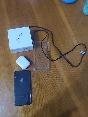 13 pro max 128: IPhone X, Б/у, 256 ГБ, Space Gray, Наушники, Чехол, Кабель, 100 % — 1
