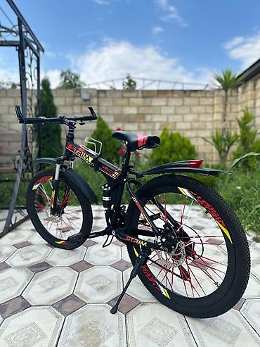 velo satışı: STRIM V520 qatlanan dağ velosipedi - Qatlanan alüminium/metal korpus — 5