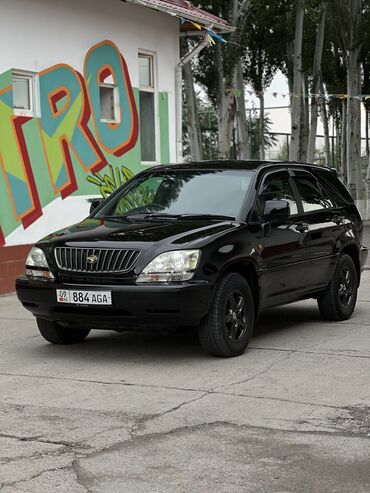 обмен на частный дом: Toyota Harrier: 1999 г., 3 л, Автомат, Газ, Минивэн
