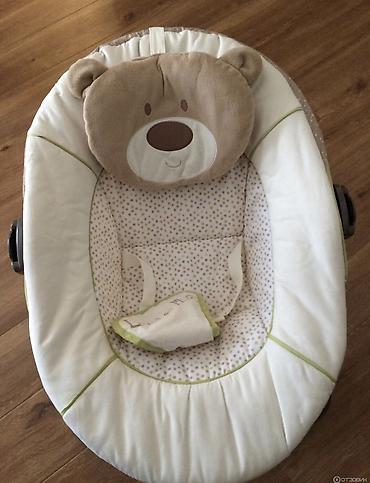 кресло качеля: Детский шезлонг-качалка - Бренд Mothercare, очень комфортный — 2