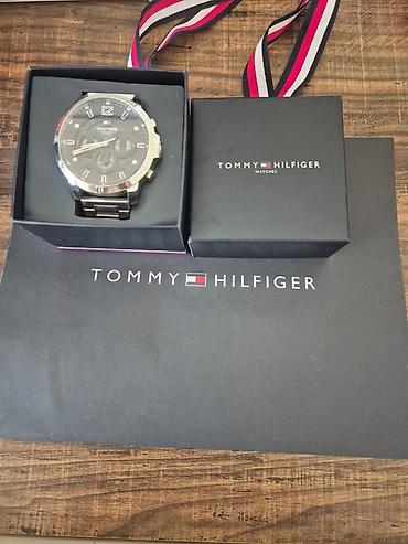 gumuş üzuk: Yeni, Qol saatı, Tommy Hilfiger, rəng - Qara — 3