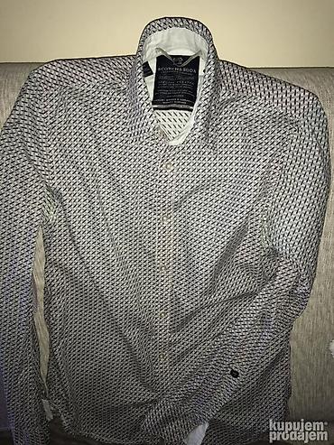 Košulje: Košulja Na duge rukave, M, Maison Scotch, bоја - Siva, Pamuk — 8