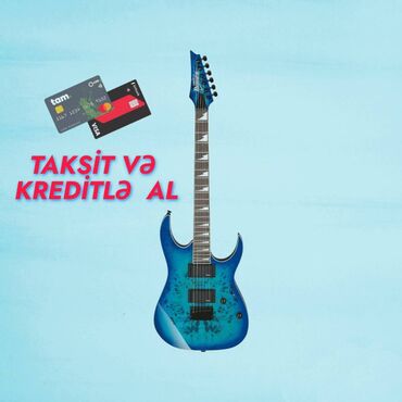 elektro akustik: Elektro Gitara "İbanez GRGR221PA-AQB" ( İbanez gitara ) Bədən: Okoume