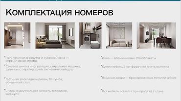 цена ош: 1 комната, 24 м², Индивидуалка, 1 этаж, Евроремонт — 3