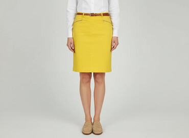 długie spódnice wyszczuplające: (A), Women`s skirt, size M