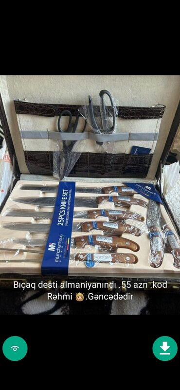 Bıçaqlar: Biçaqlar Qasiqlar cengeller desdler Şekillerde qiymətlər məlumatlar — 3