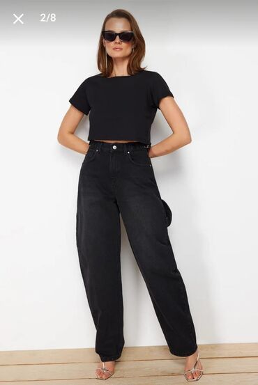 qaqa şalvarları: Ölçü 40Baggy. Bel ölçüsü 86 sm. Qiymət 25 Azn