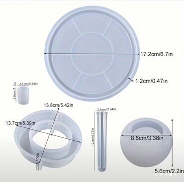 Şirniyyət qəlibləri: Şirniyyət qəlibləri, Silikon, 8 — 42