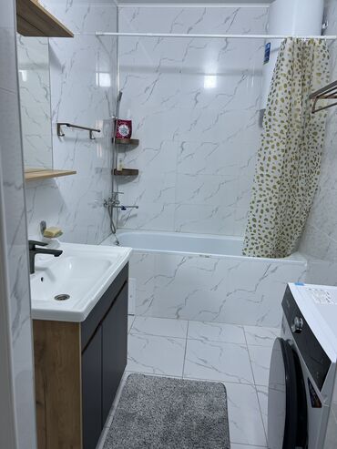 Посуточная аренда квартир: 1 комната, Душевая кабина, Постельное белье, Кондиционер — 6