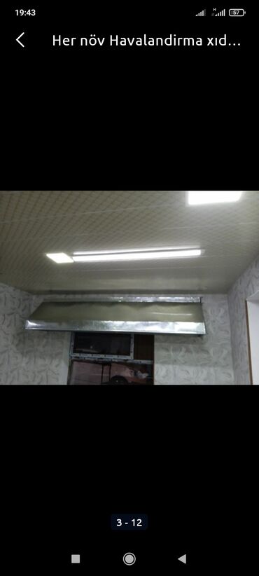 Havalandırma: Hər növ havalandırma və tüstü çıxarışı üzrə hazırlanma və quraşdırma — 9