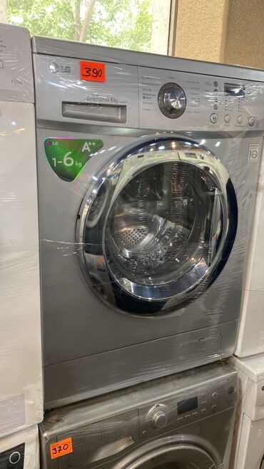 toxuma masin: Paltaryuyan maşın LG, 6 kq, Qurutma var