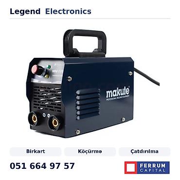 kreditle drel: Elan başlığı: Qaynaq aparatı Makute MINI-135S 135 W Qaynaq aparatı — 1