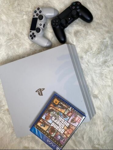 PS4 (Sony PlayStation 4): PS4 pro max, модель 3/3 ревизия 3/3, память 1000гиг, 4К, HDR, комплект