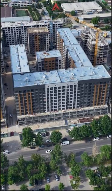 купить помещение в тц: 1 бөлмө, 54 кв. м, Элитка, 6 кабат, ПСО (өзү оңдоп түзөтүп бүтүү үчүн)